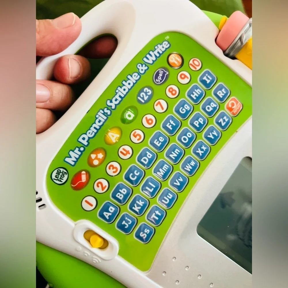 LeapFrog Mr. Pencil's Scribble and Write Toddler Preschool Learning Toy, Green